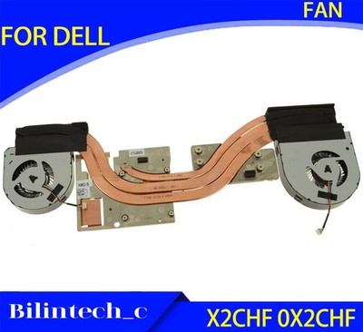 FOR 17 7710 CPU/GPU Graphics Heatsink Fan X2CHF 0X2CHF #F22