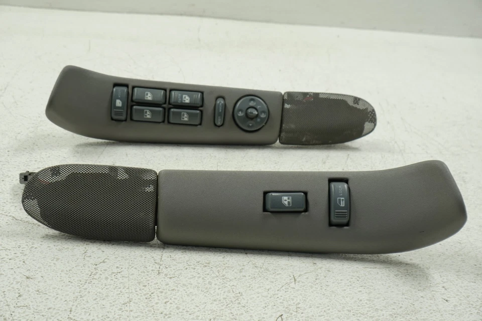 1995-1999 OEM GM Chevy GMC C/K 1500 2500 3500 interruptores de bloqueo de ventana maestros | W5923 Foto 2 de 4