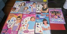 LOT 484 Disney Cartoon Temporary Tattoos Princess Trolls Dory Sofia Party Favor