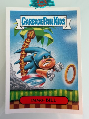 2019 Garbage Pail Kids We Hate The 90s IMMO- BILL #2b 90s Video Games Immo - Bild 1 von 2