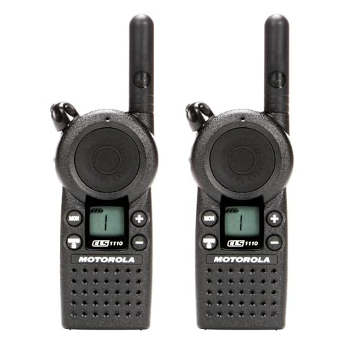 2 комплекта портативных раций Motorola CLS1110 с двусторонней радиосвязью (УВЧ)