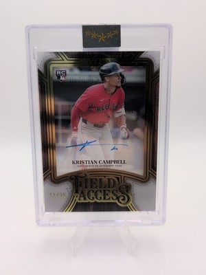 2025 Topps Five Star Field Access Kristian Campbell Auto #FA-KC 11/25 RC Red Sox