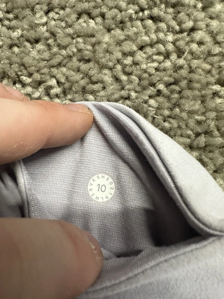 Pantalones de chándal Lululemon Align *MANCHA* azul claro tiro alto atletismo elásticos para mujer 10 Foto 4 de 4