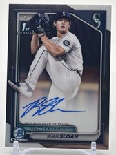 2024 Bowman Draft - Chrome Prospect Autographs Ryan Sloan #CPA-RS (AU, RC)