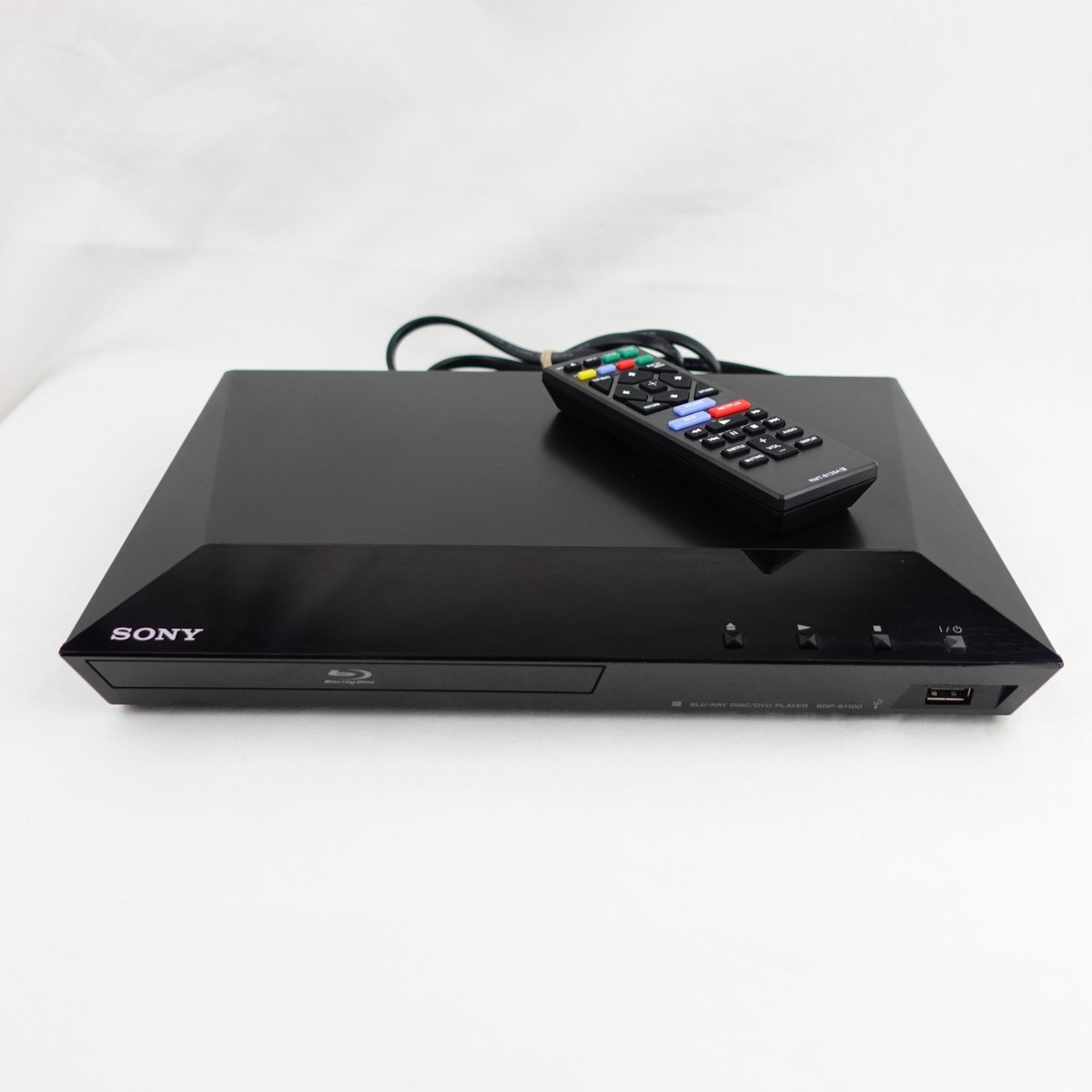 レコーダー SONY BDP-S1100 BLACK Sony BDP-S1100 Blu-Ray Disc Player Full HD 1080p TESTED Works w