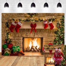 Christmas Themed Home Decor Photography Backdrop Photo Booth