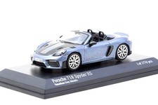Porsche 718 982 Spyder RS 2023 Vanadium Gray Minichamps 1/64 JAPAN