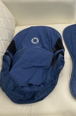 BUGABOO CAMELEON 3 STROLLER HOOD CANOPY SUNSHADE PARASOL BLUE FABRIC