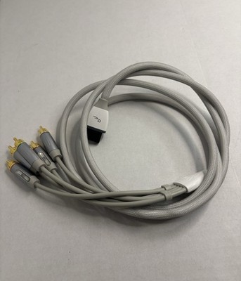 Rocketfish Gaming Component Video/Stereo Audio Cable Gold For Wii U 6ft Gray