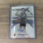 2025 Topps Chrome Walter Clayton Jr. Next Stop Signatures (RAW)