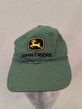 John Deere Toddler Kids Green Ball Cap Hat Elastic Strap