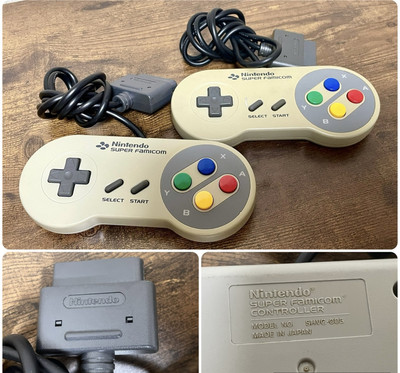 スーパーファミコンandソフト７本セット 9] SFC Console Bundle 7 Games Controllers Nintendo Super