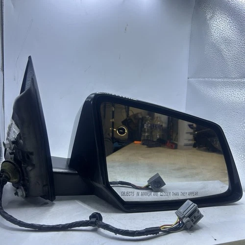 2007–2012 GMC Acadia Passenger Right Side Mirror OEM BLACK HEATED TESTED