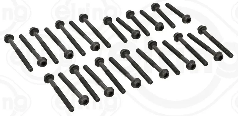 Zylinderkopfschrauben Set Innenvielzahn 820.122 ELRING für MERCEDES-BENZ PUCH - Bild 1 von 1