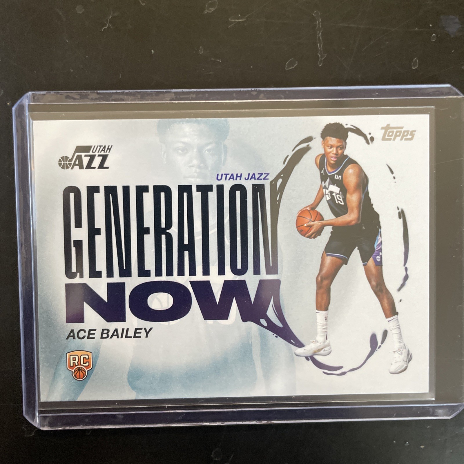 2025-26 topps - generation now ace bailey #gn-5 (rc)