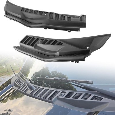 Windshield Wiper Cowl Panel Grille Compatible with Ford F250 F350 F450 F550 S...