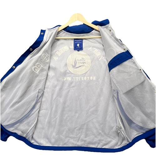 Zeta Phi Beta Windbreaker Size Large Jacket Royal Blue Hooded - Picture 3 of 9
