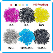 Dental Pre Bent Needle Tips for Etch Gel Composite Resin Acid Syringe Tip