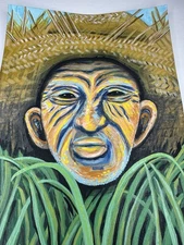 5x7 Original Acrylic Painting 