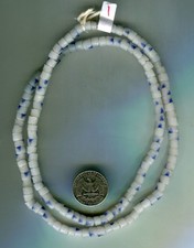African trade beads Ghana Krobo Handmade glass sandcast powder glass beads
