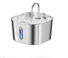 Kitty Spout Cat Water Fountain - Stainless Steel  - 74oz - 2.2L - Corded - Bowl