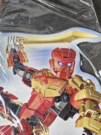 LEGO Bionicle Tahu Master Retail Store Display G2 Cardboard Hanger New Plastic