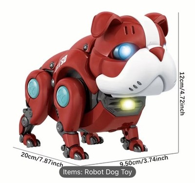 Mechanical Dog Toy | Smart Mecha Dog With Dynamic Colorful Lights