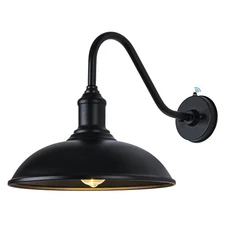 15 Inch Dusk to Dawn Exterior Farmhouse Lighting Barn Light Fixture for House...