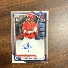 Anthony Scull Bowman Chrome 2024 Auto