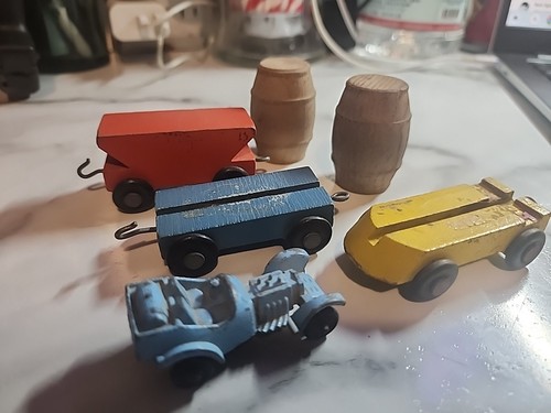 Antique Wooden And Metal Toys - Picture 2 of 8