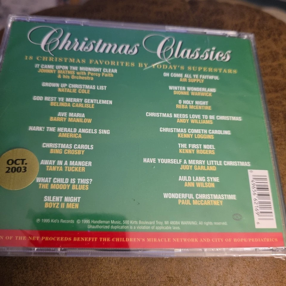 Christmas Classics Audio CD By Various CD 1995 Superstars - Image 2 of 3