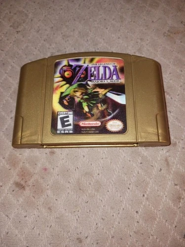 New ListingNintendo The Legend of Zelda: Majora's Mask (N64, Zelda Series) Gold Edition
