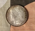 Morgan Silver Dollar 1891 Philadelphia Very Fine Condition