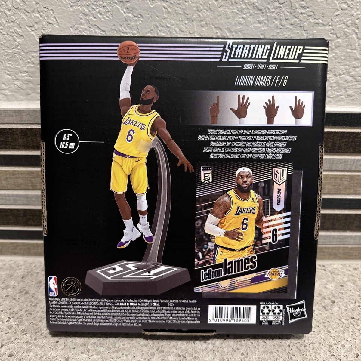 Hasbro x NBA Starting Lineup Stephen Curry 6 in Action Figure