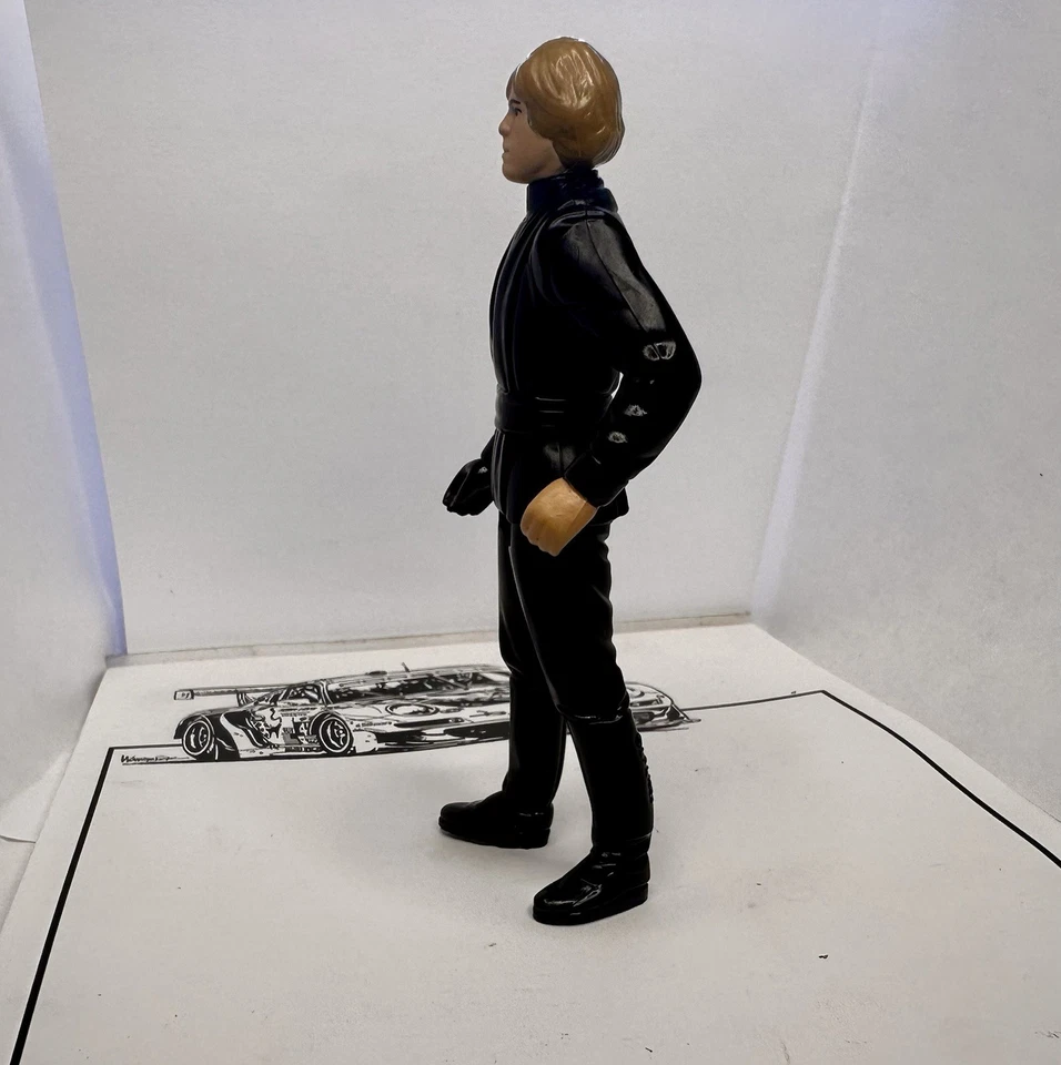 Boneco LUKE SKYWALKER 1983 Return Jedi Knight Star Wars Vintage ROTJ Taiwan - Imagem 3 de 4