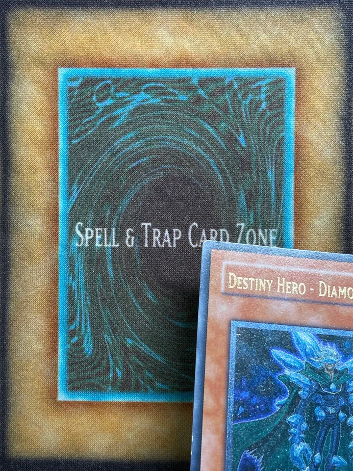 Yugioh Destiny Hero - Diamond Dude EOJ-EN003 Ultimate Rare 1st Edition LP - image 4 of 4