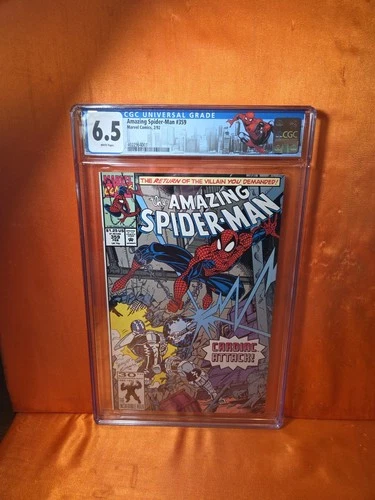 Amazing Spider-Man #359 Custom Label - CGC 6.5 White Pages - First Carnage cameo
