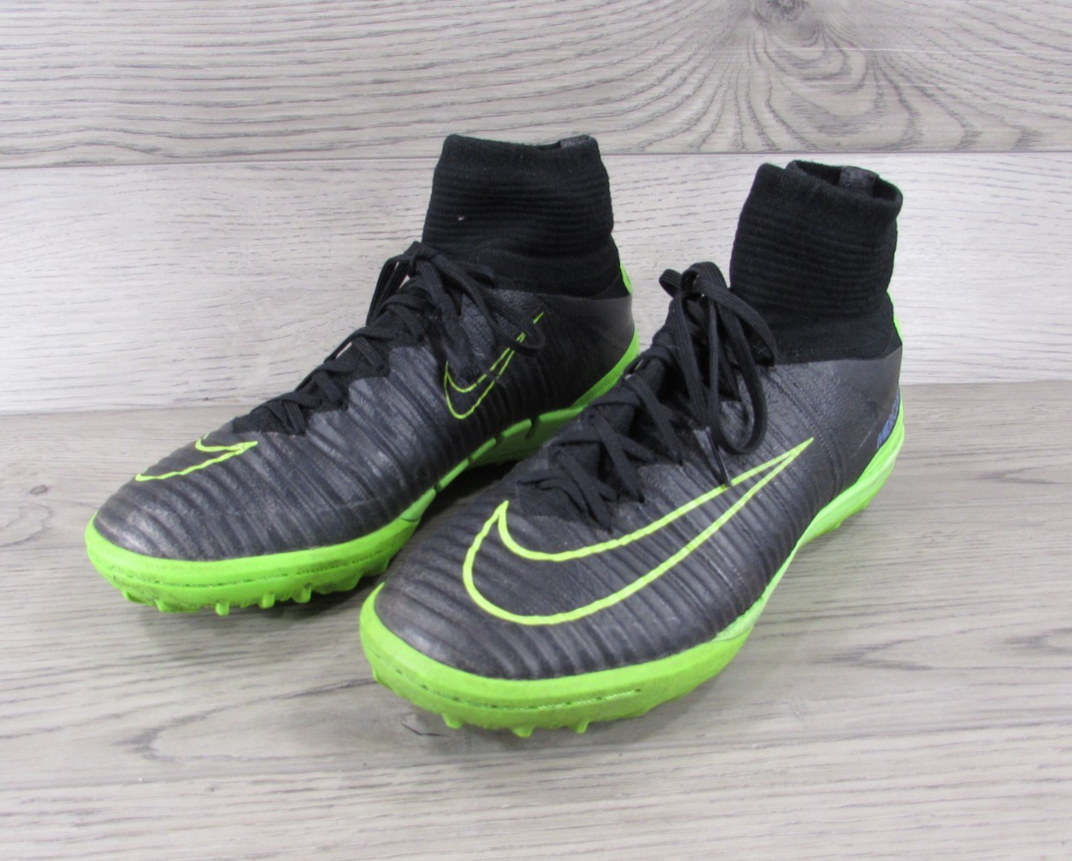 Nike Mercurial X Proximo DF IC Flyknit Black Soccer Shoe 831977-034 Mens  Sz