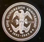 1982 Franklin Roosevelt FDR 100th Anniv Rare Vtg Bullion-0.999 Silver 1 Oz Coin