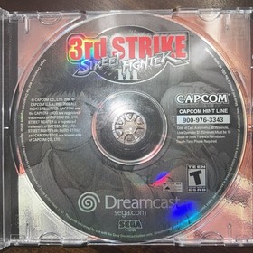 Street Fighter III: 3rd Strike (Sega Dreamcast) Complete with manuel - Authentic