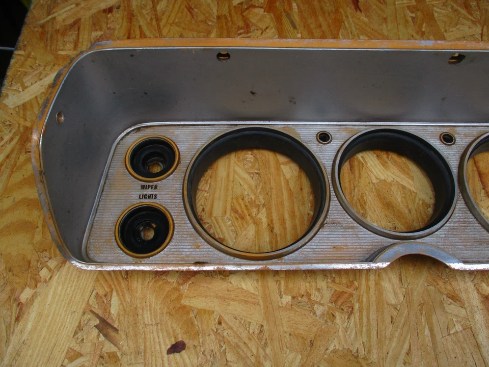 1964 1965 64 65 Chevelle Malibu SS El camino tablero bisel OEM GM BONITO Foto 4 de 4