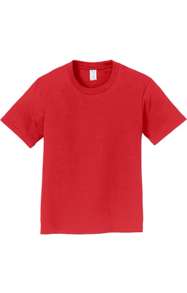 Camiseta Jersey Fino Juvenil American Apparel Talla - 10 Nueva Con Etiquetas Color Rojo Foto 3 de 4