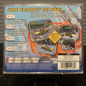 Sega Dreamcast Crazy Taxi 2 Disc - CIB - Tested - Authentic