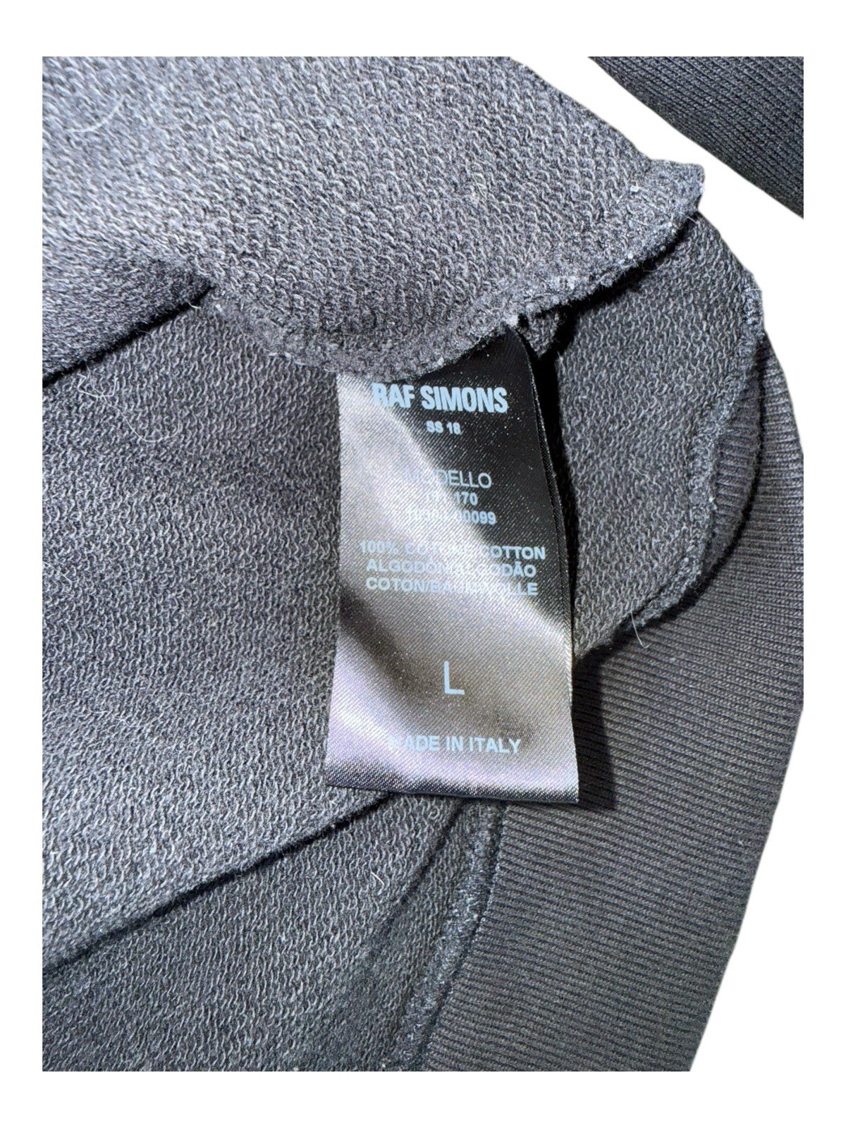 Raf Simons SS18 Joy Division Unknown Pleasures Ru… - image 5