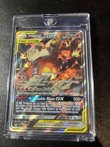 Pokémon TCG Reshiram & Charizard GX SM201
