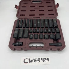 MATCO  SCPM306V  30-PC 1/2"-DR METRIC 6-PT ADV SHALLOW & DEEP IMPACT SOCKET SET