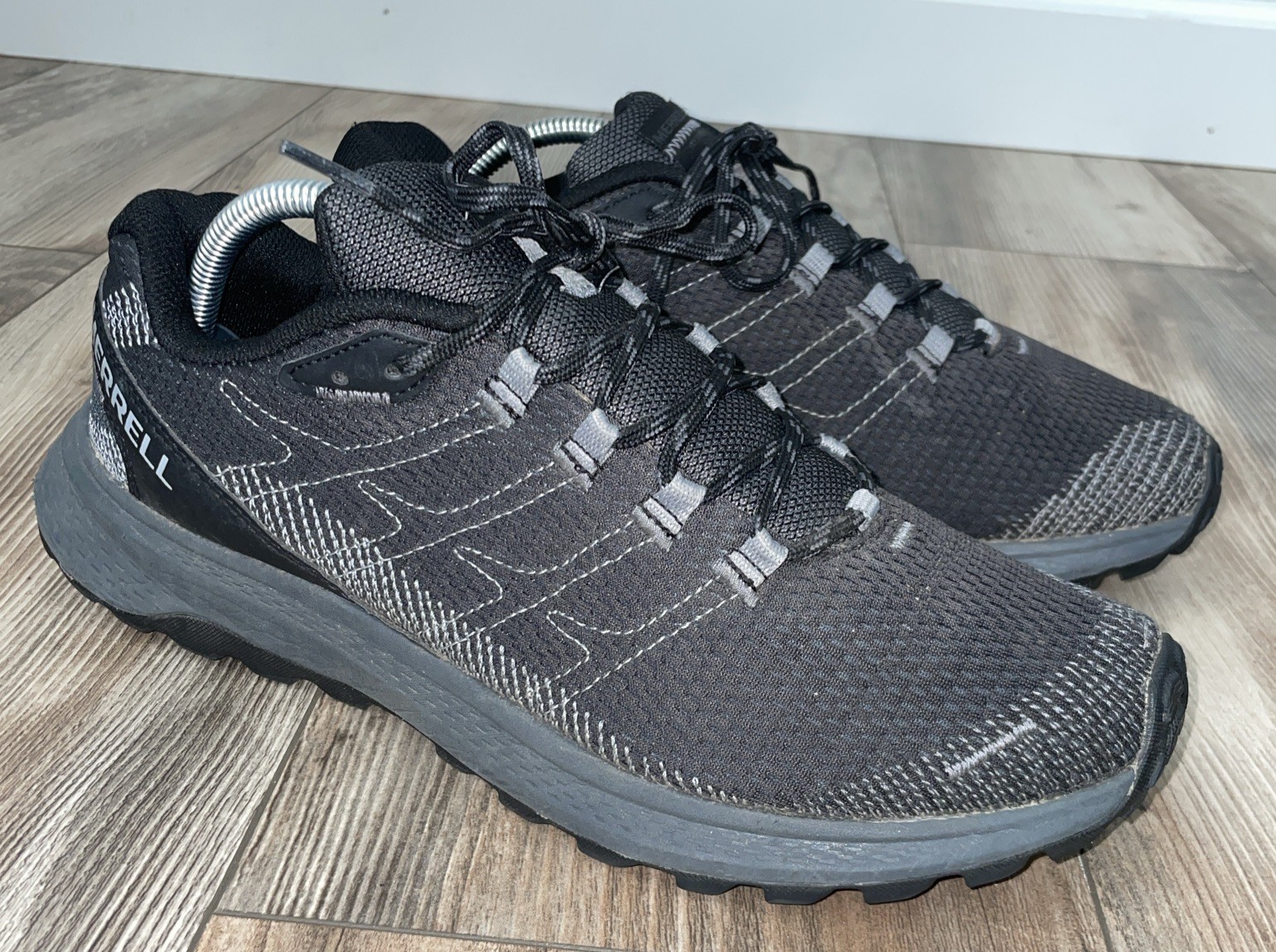 Merrell Scarpe Sneakers Uomo Fly Strike J067157 Nero Escursionismo Taglia 10 5 Performanti