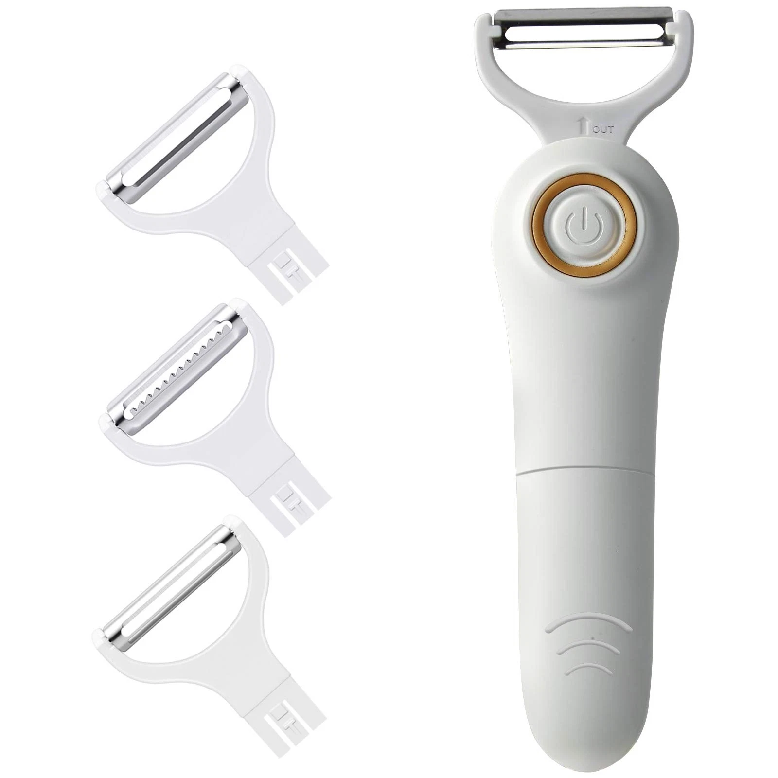 Electric Fruit Vegetable Peeler, Handheld Potato Battery, BATTERY CHARGE