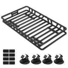 60"x36"x5" Heavy-Duty Roof Rack- 250 lb Capacity Carbon Steel, Universal Rooftop