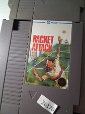 3 Nintendo games NES top Players tennis,racket attack,Jack Nickolas  bc21 26170